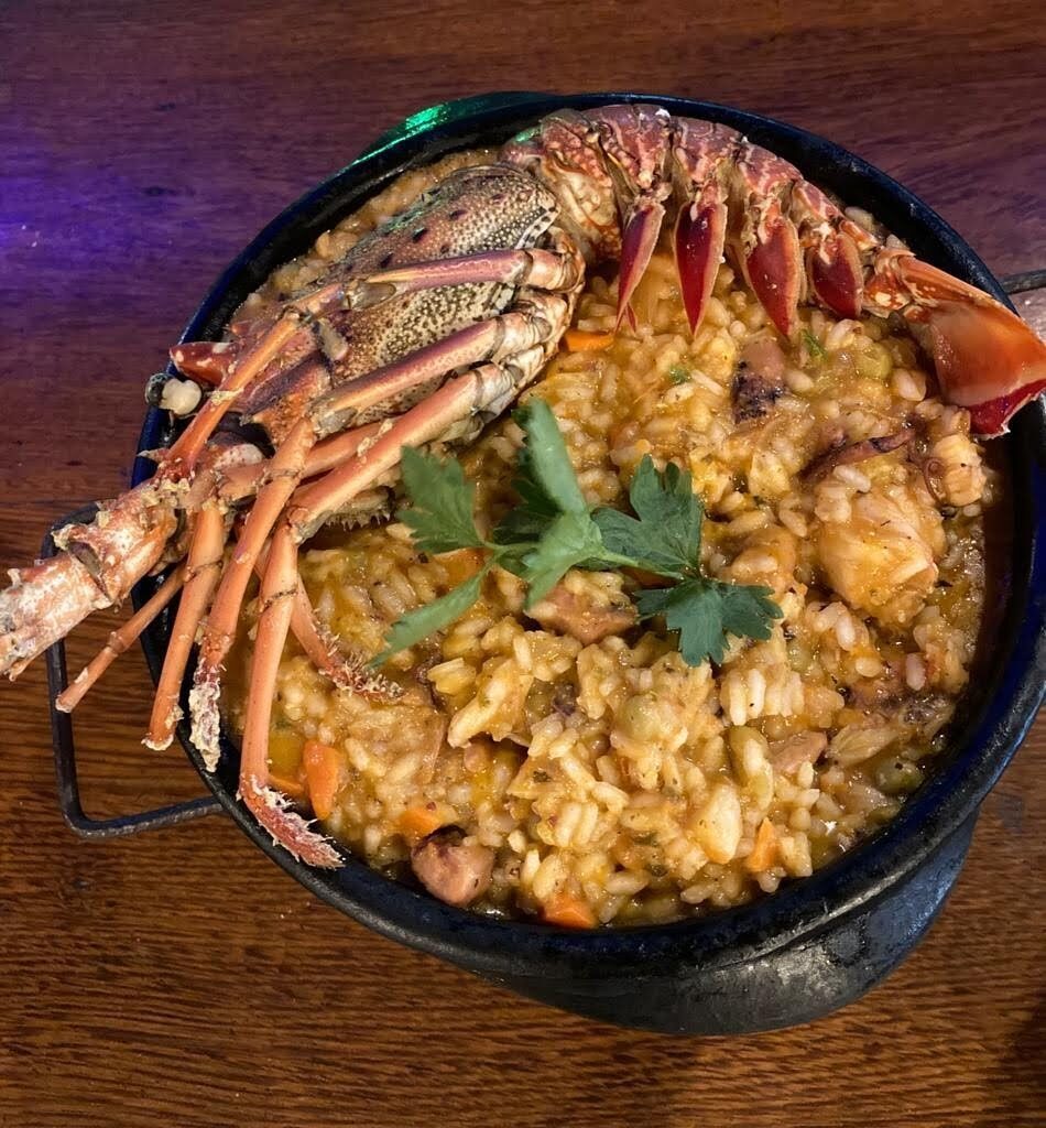 Arroz de lagosta com polvo