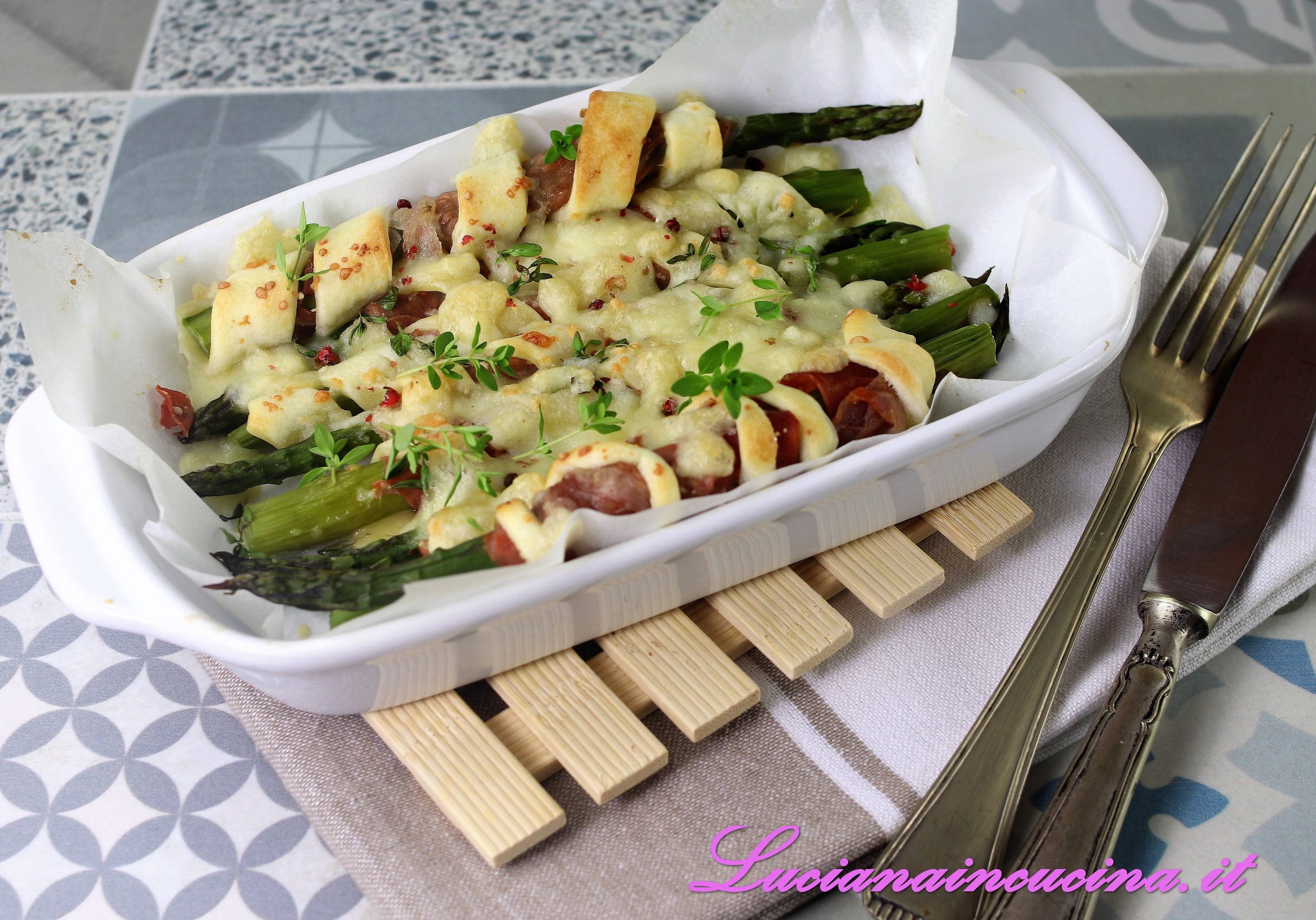 Asparagi al forno