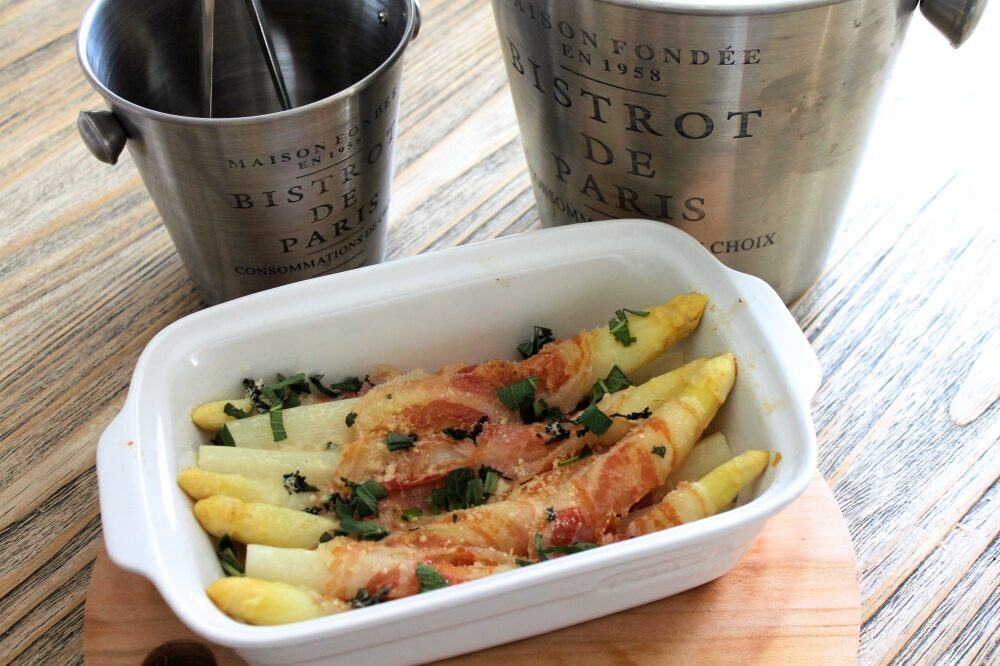 Asparagi bianchi al forno