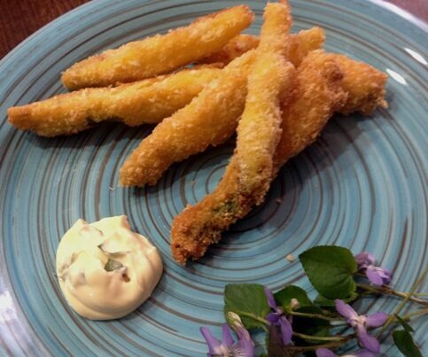 Asparagi fritti
