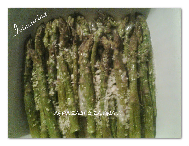 Asparagi gratinati