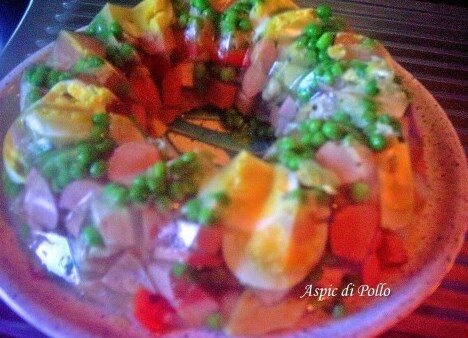 Aspic di pollo