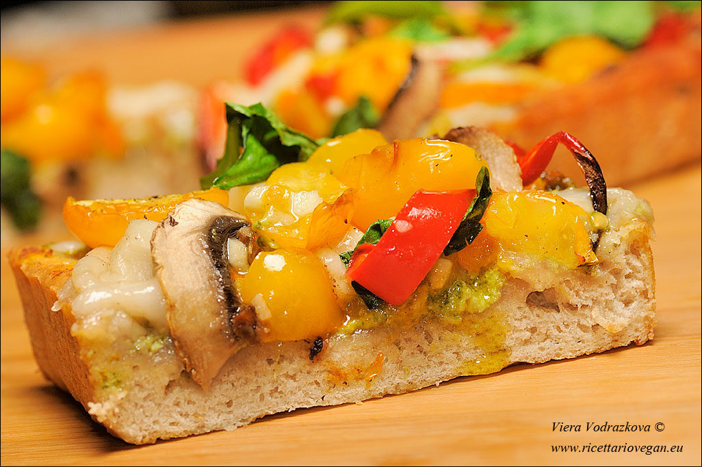 Autumn tart con le zucca,funghi,spinaci e chicca verys