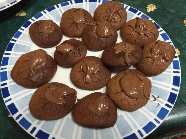 Avete poco tempo e volete fare dei biscotti in modo semplice e veloce? nutellotti !