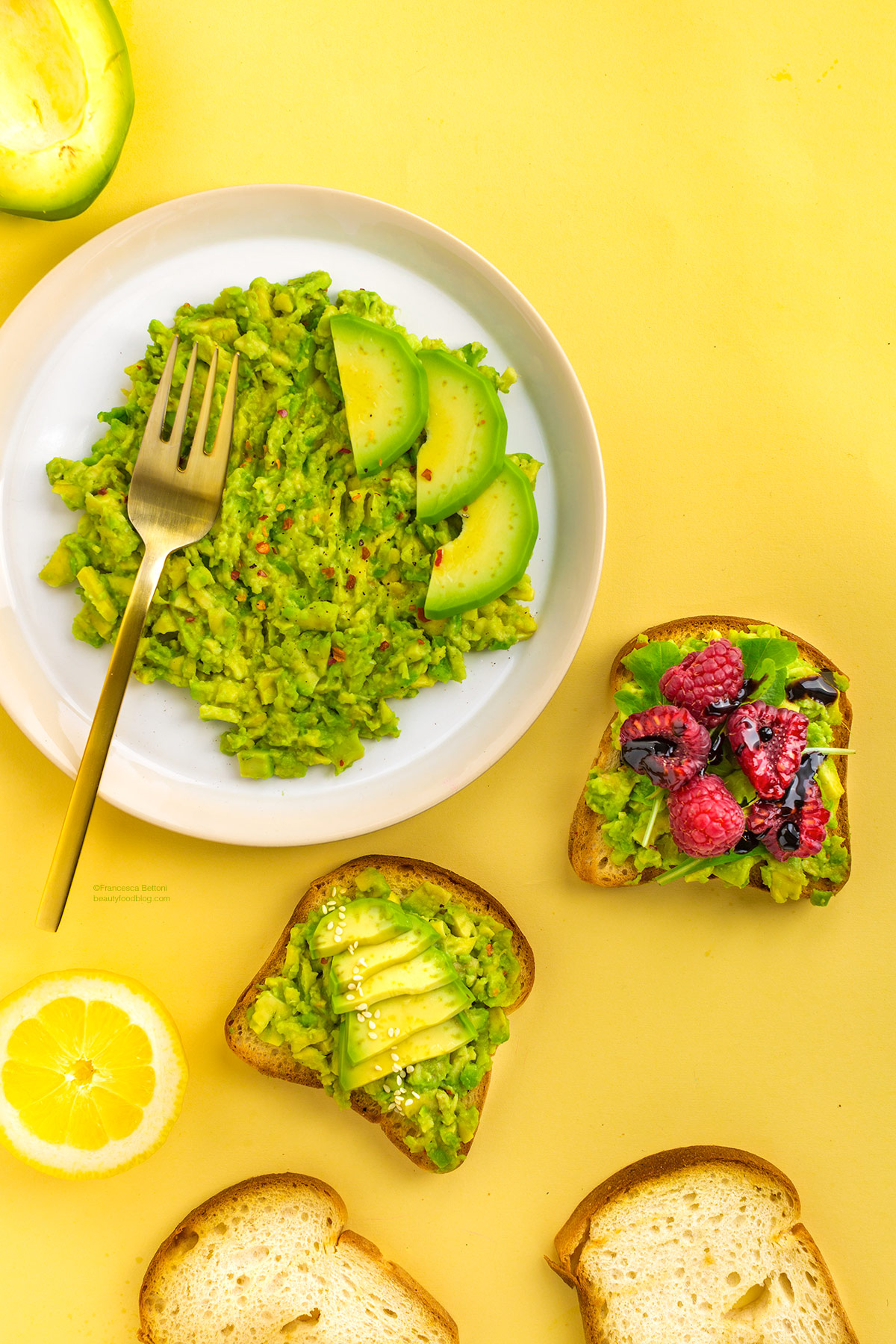 Avocado toast vegan senza glutine  – ricetta base