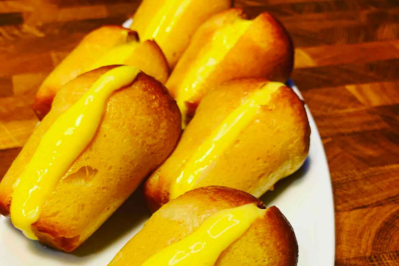 Babã  al rum con crema pasticciera