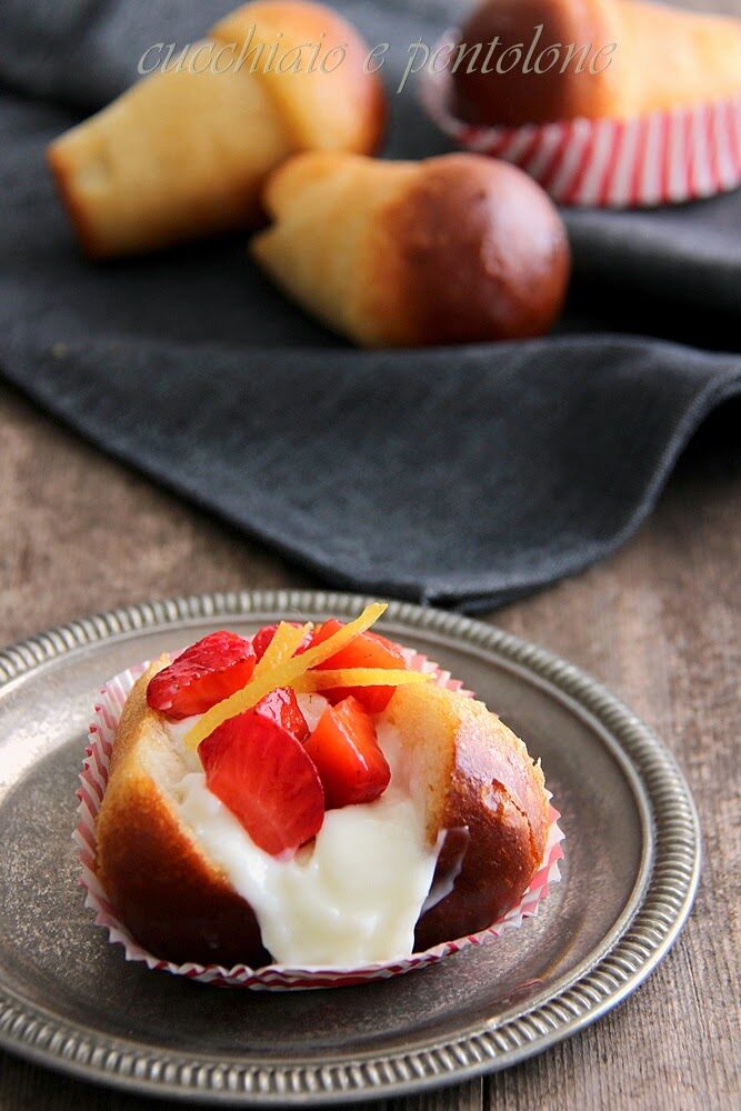 babà al rum e crema al latte condensato per mtc