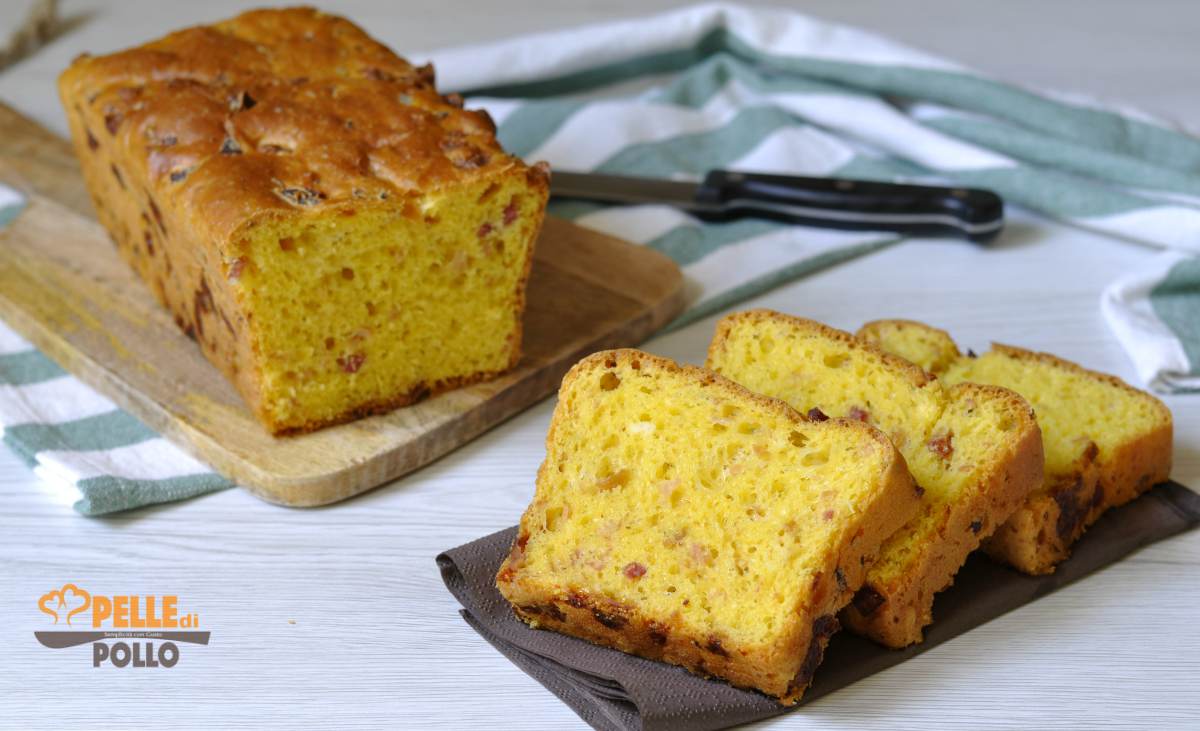 Babà rustico con salumi e formaggio