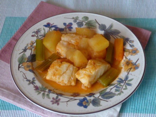 Baccalà in umido con patate