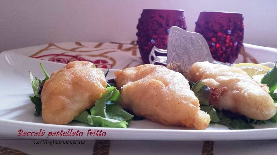 Baccalà pastellato e fritto