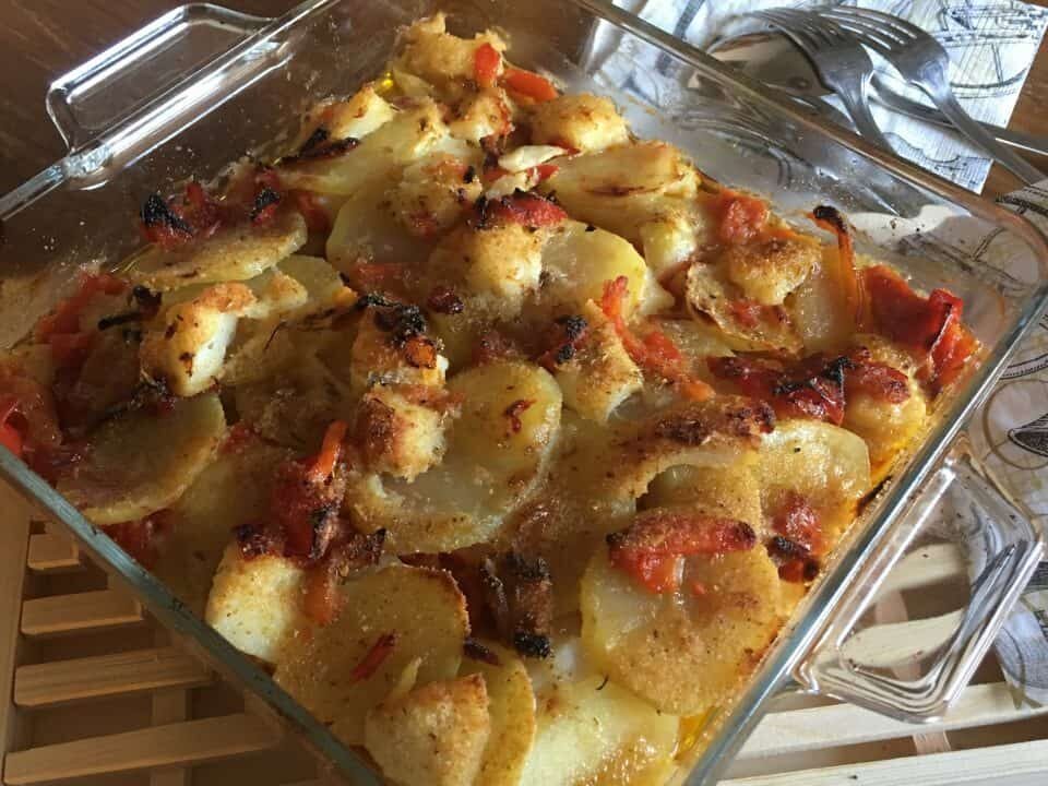 Baccalà peperoni e patate: buonissssssssss…