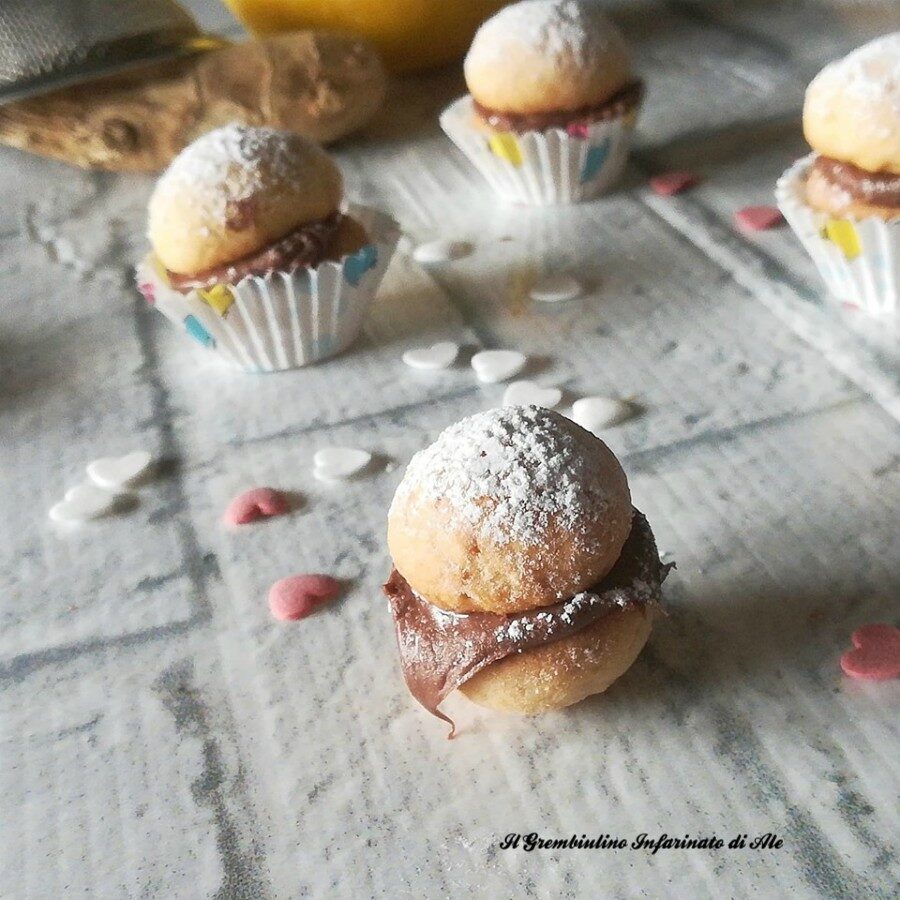 Baci di dama allo zenzero e limone
