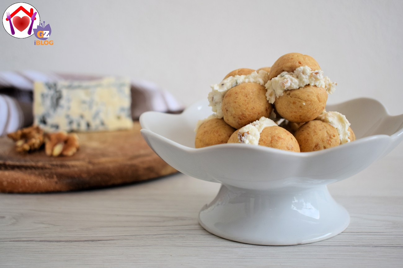 Baci di dama salati al gorgonzola