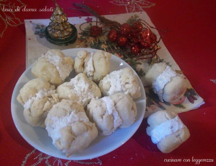Baci di dama salati
