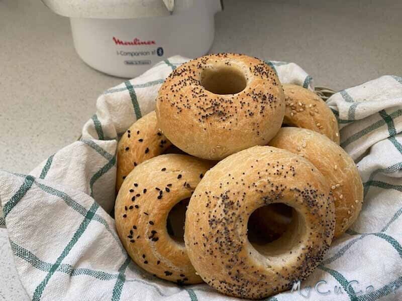 Bagels buoni, semplici e veloci con companion moulinex