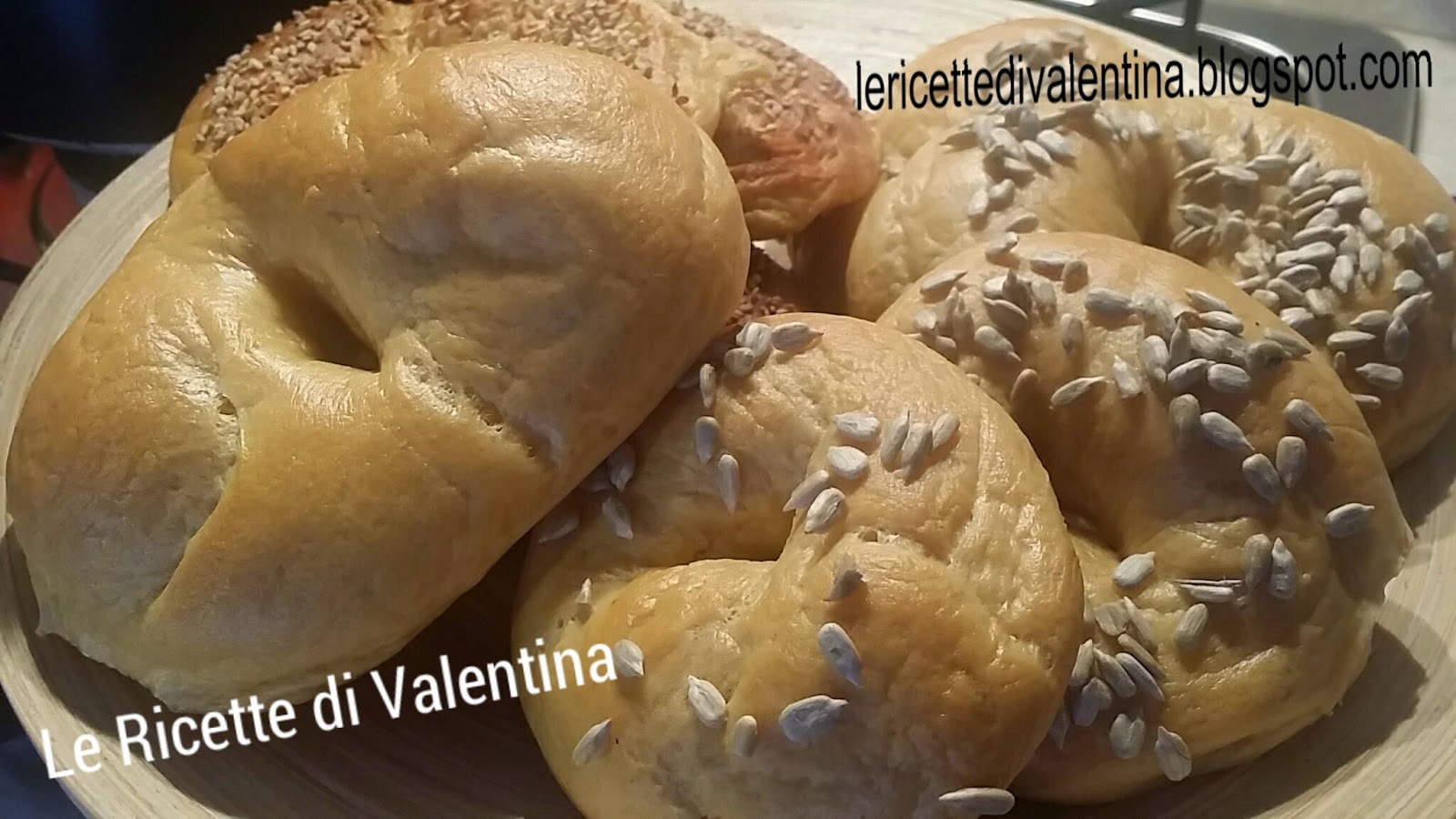 Bagels con la macchina del pane