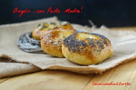 Bagels…. con pasta madre!!!!!