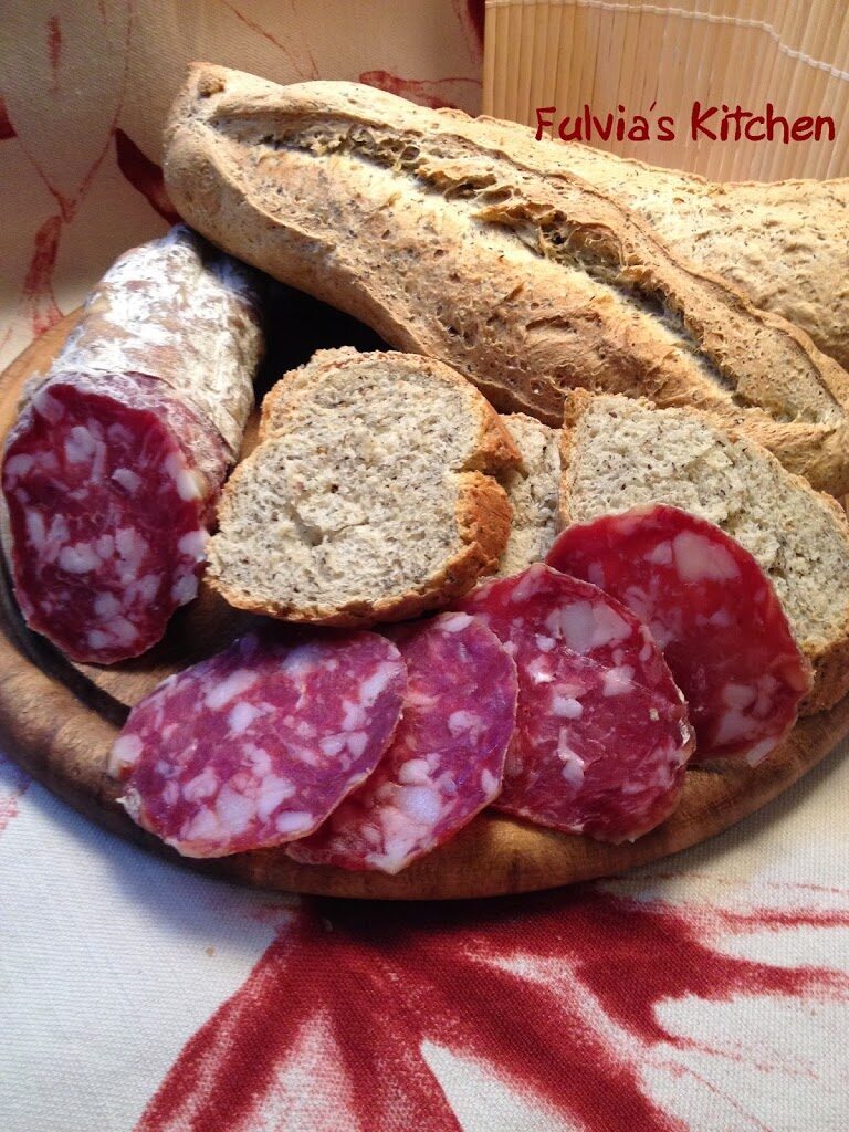 Baguette a lievitazione mista con grano saraceno