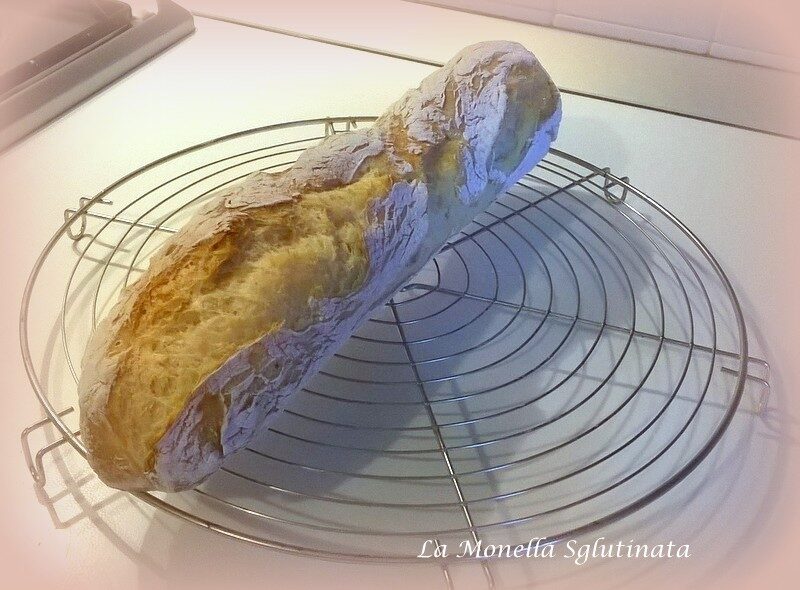 Baguette con farina di mais senza glutine