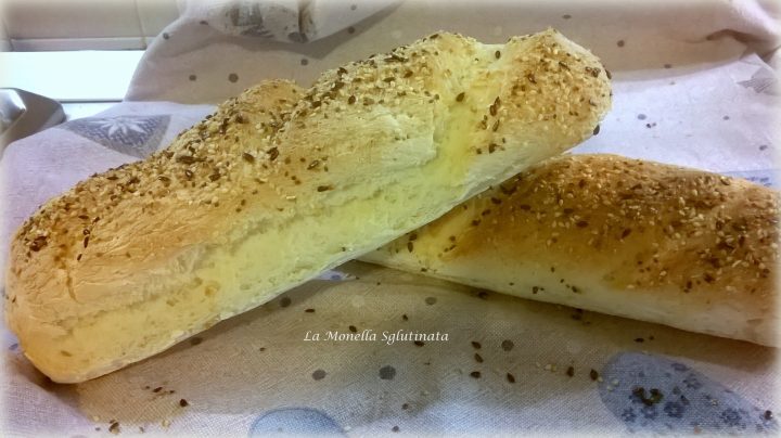 Baguette con mix di semi senza glutine