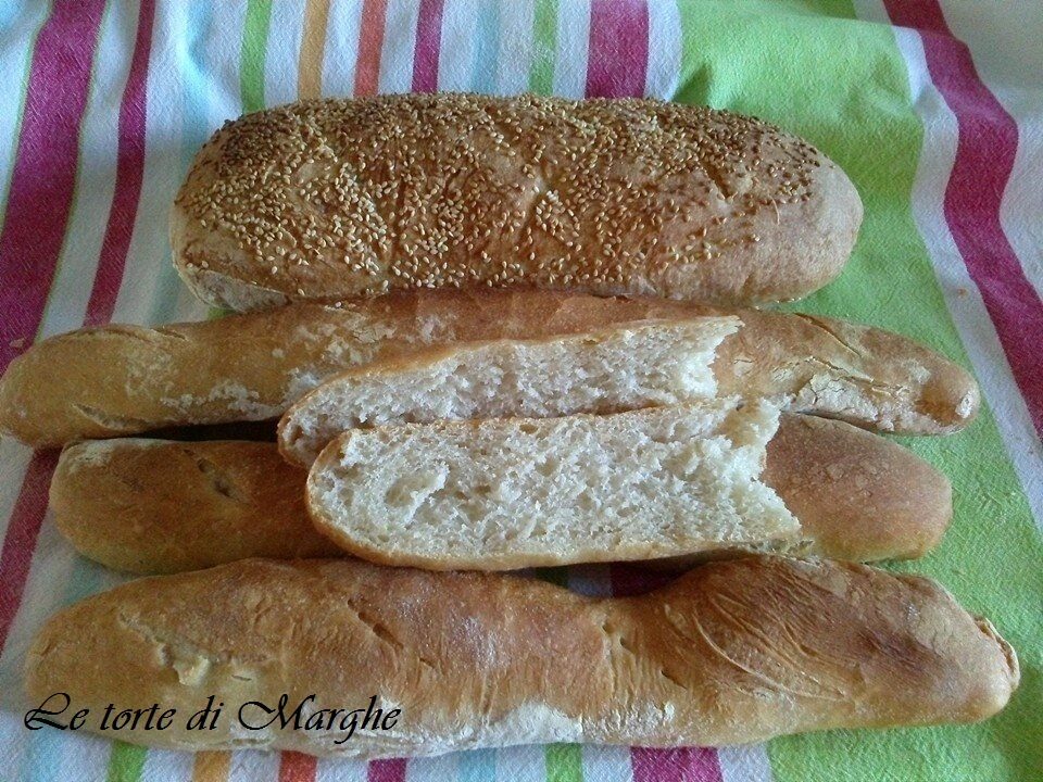 Baguette fatte in casa con poolish……
