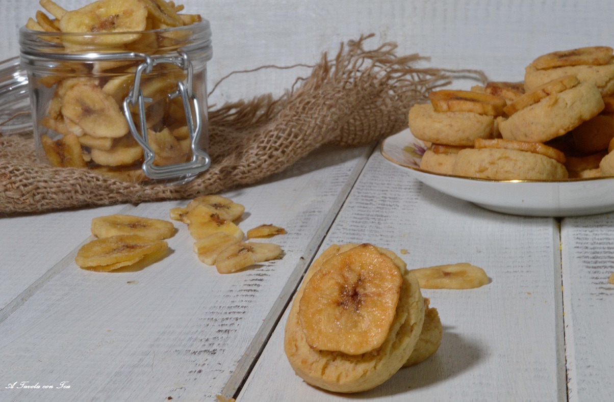 Banana biscuits (biscotti alla banana)