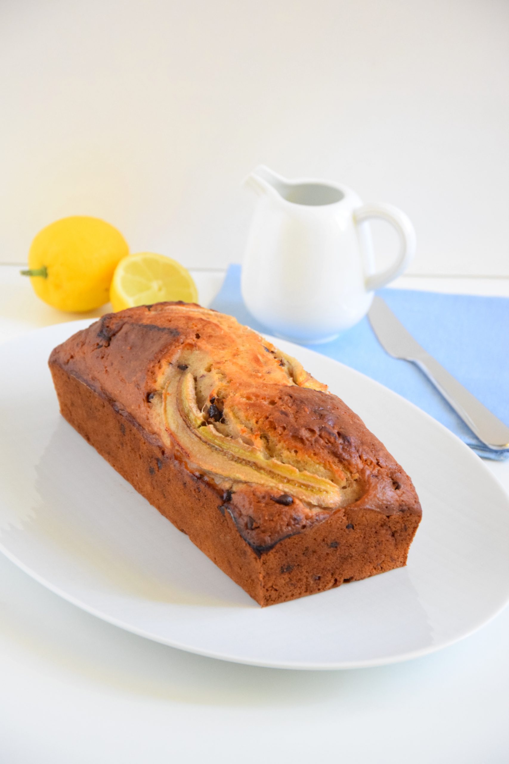 Banana bread integrale senza uova