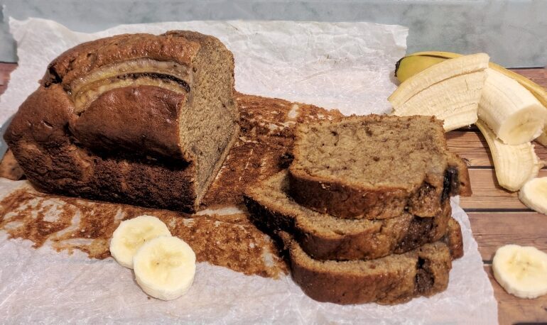 Banana bread senza burro e senza latte