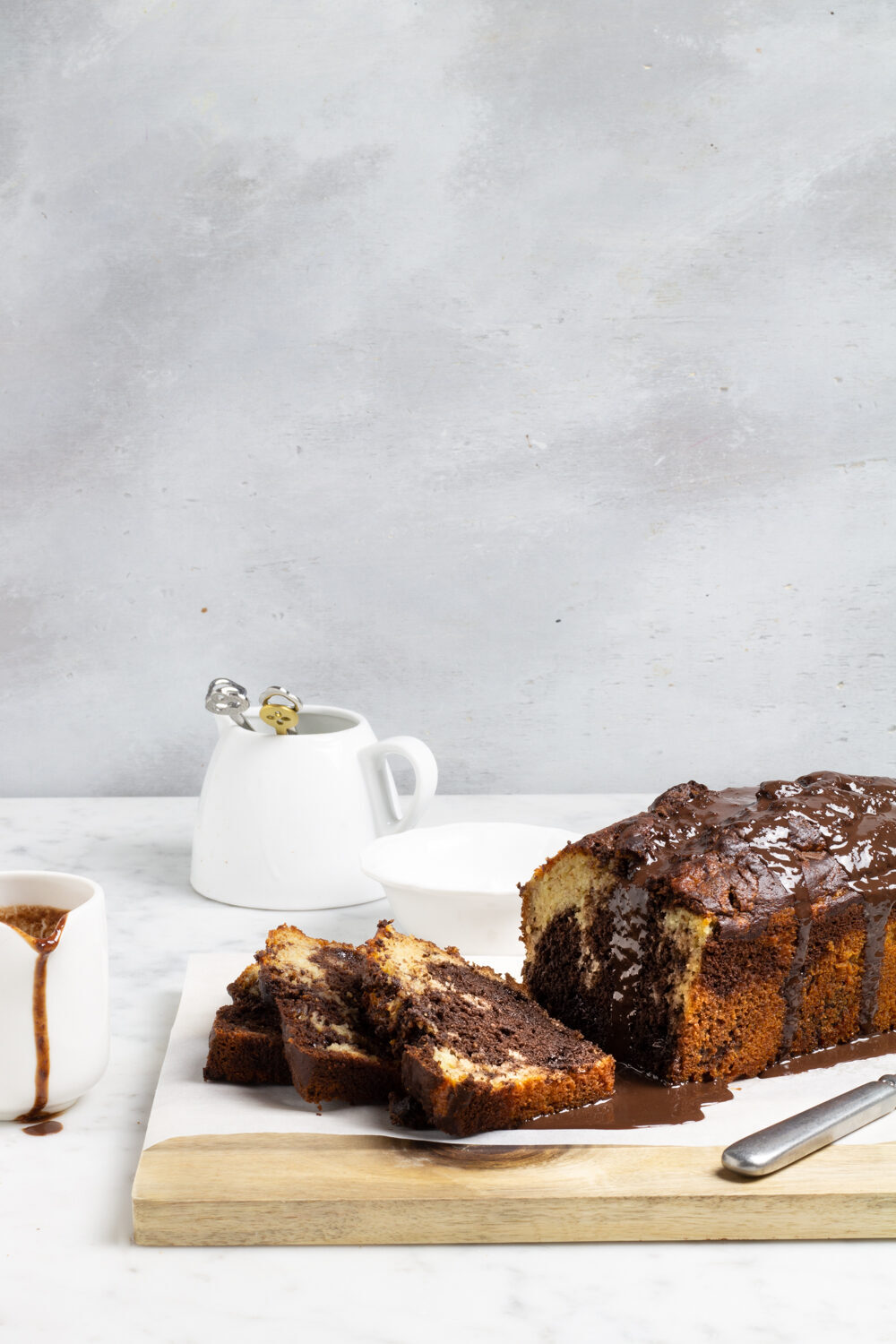 BANANA BREAD VARIEGATO AL CIOCCOLATO