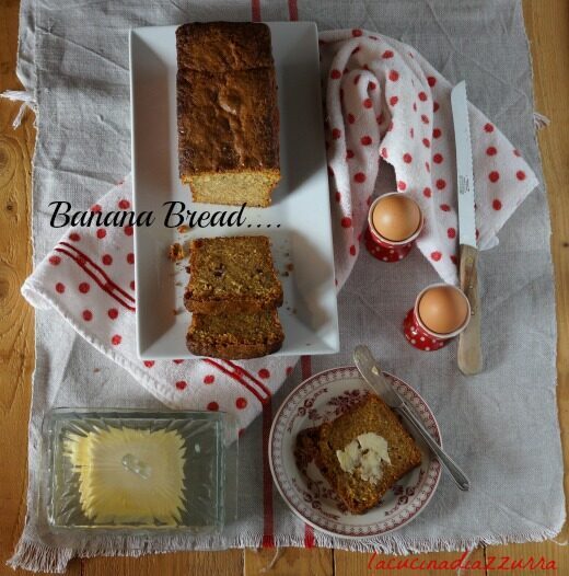Banana bread…un dolce che non lascero’ piu’!!!