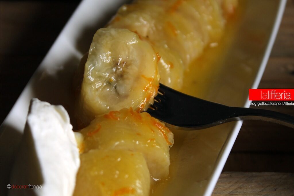 Banane flambè | ricetta veloce