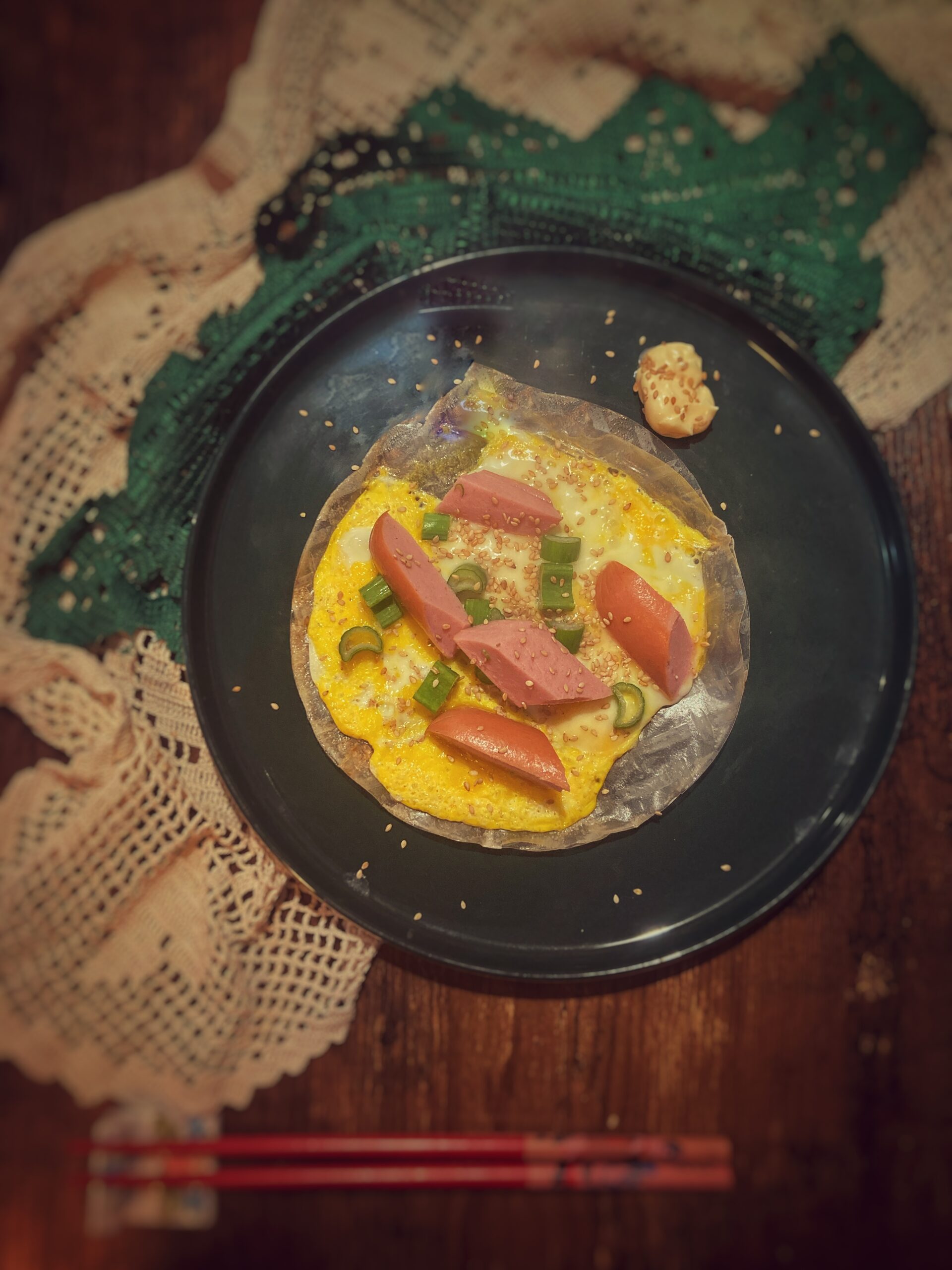 Bánh tráng nướng (viet nam)