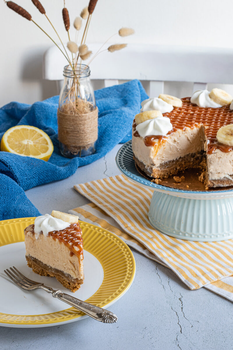Banoffee cheesecake, il dolce senza cottura