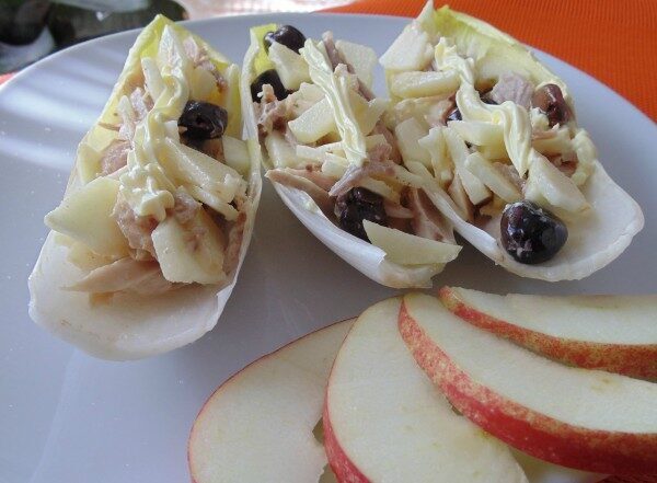 Barchette di belga-ricetta leggera