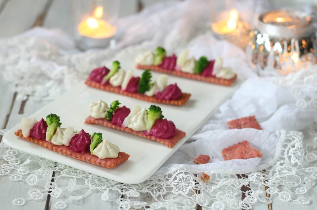 Barchette formaggio e verdure con frolla light