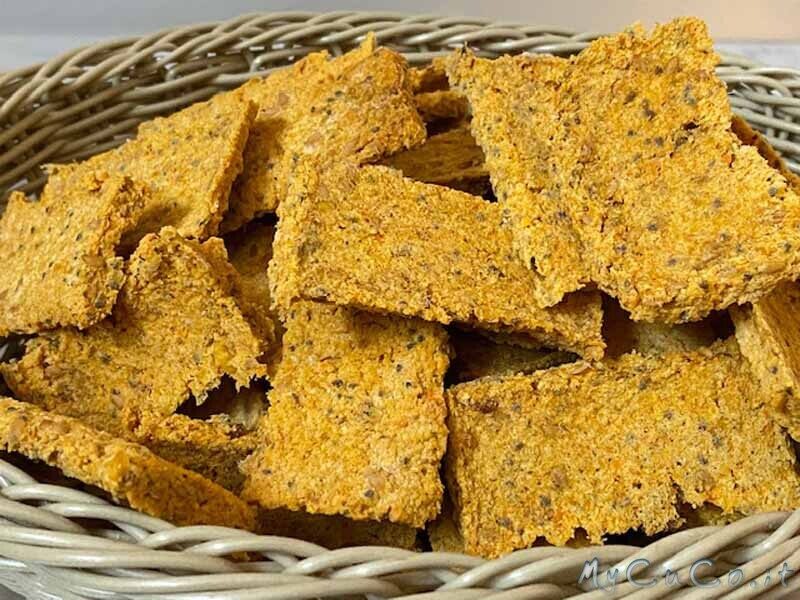 Barrette spezza fame con okara di nocciole, carote e mele