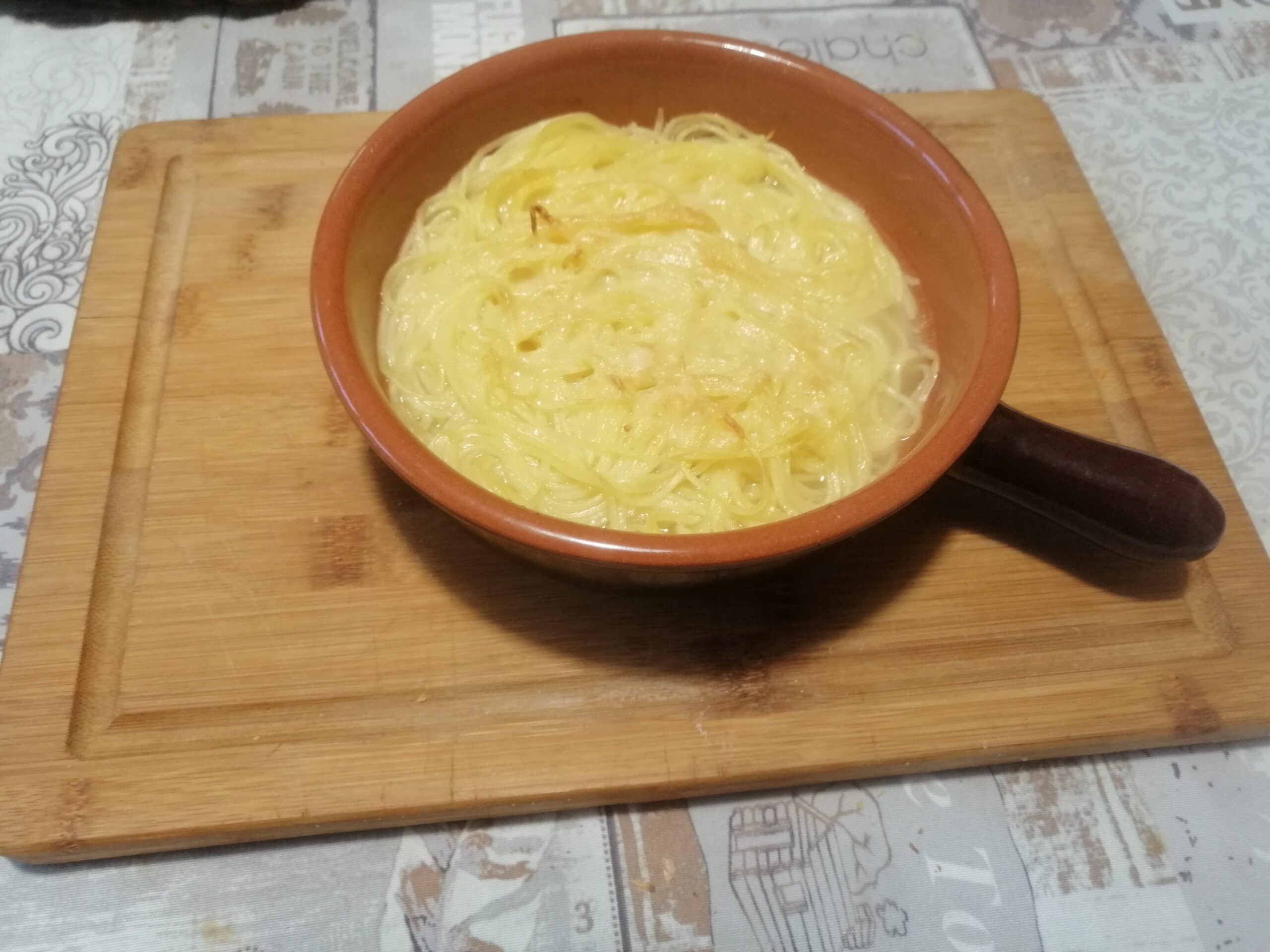 Bassotti – tagliolini in brodo gratinati al forno