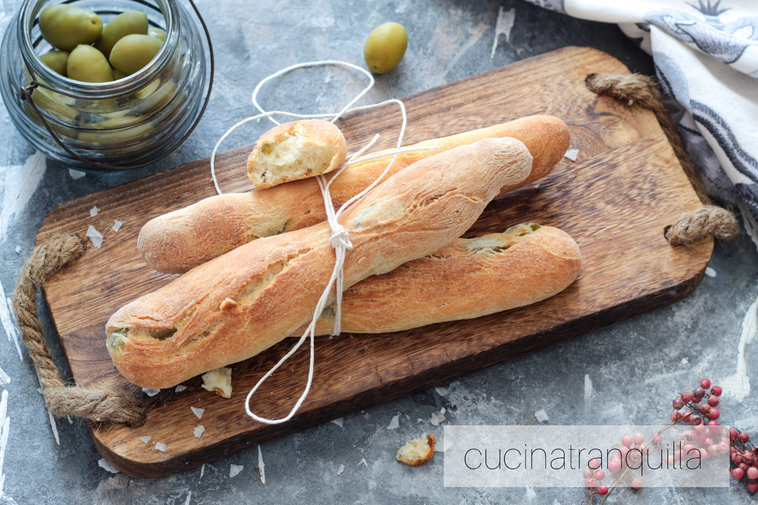 Bastoncini alle olive