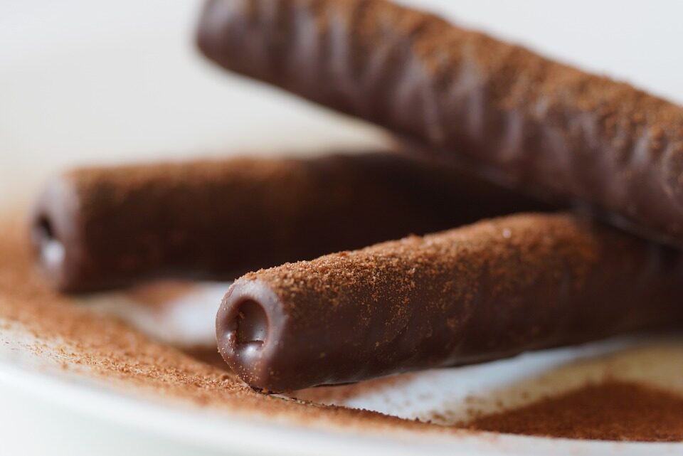 Bastoncini cioccolattosi