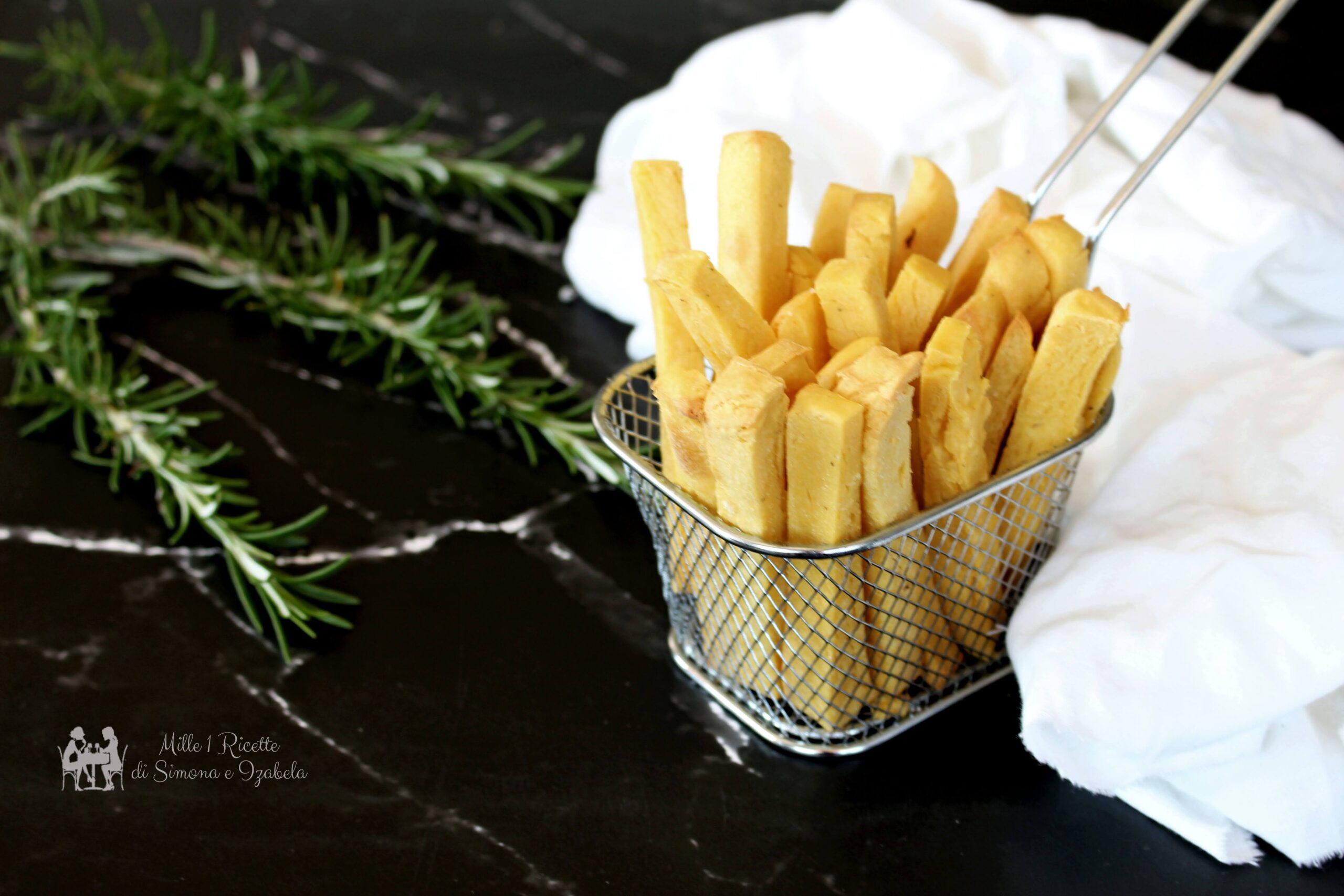 Bastoncini di ceci ricetta leggera