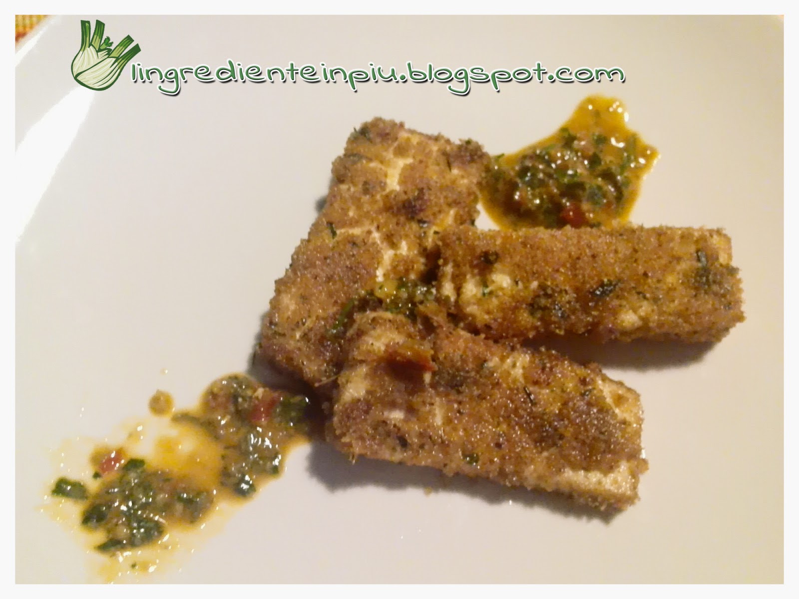 Bastoncini panati alle erbe aromatiche (e vibrazioni positive)