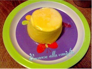 Bavarese alla vaniglia