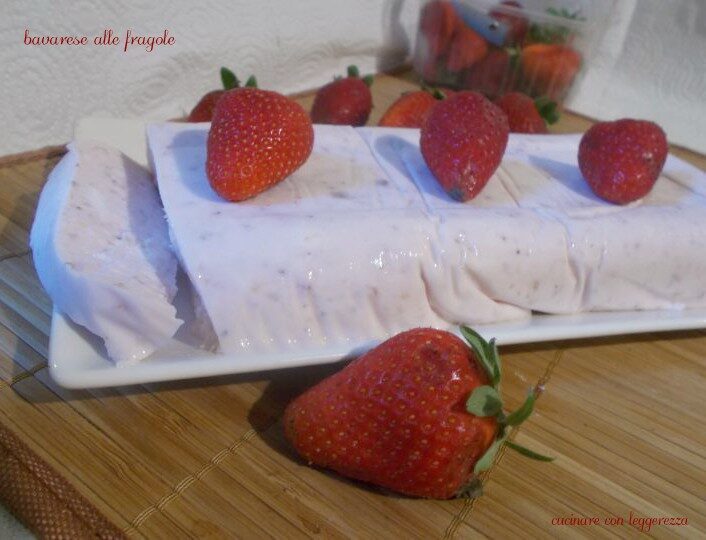 Bavarese alle fragole