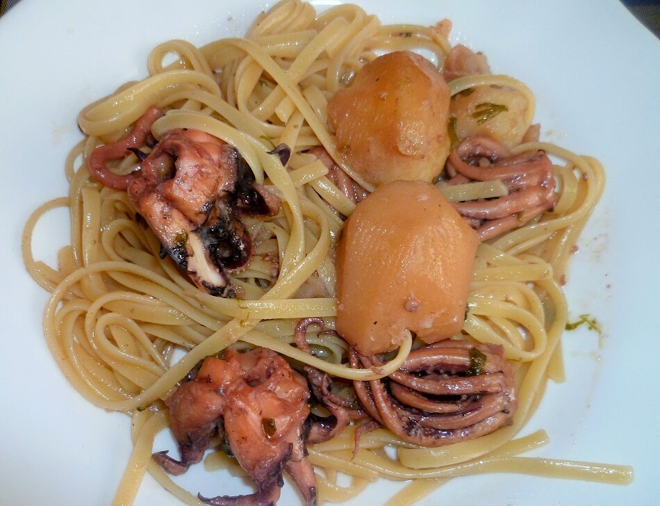 Bavette con Ciuffi di Moscardini