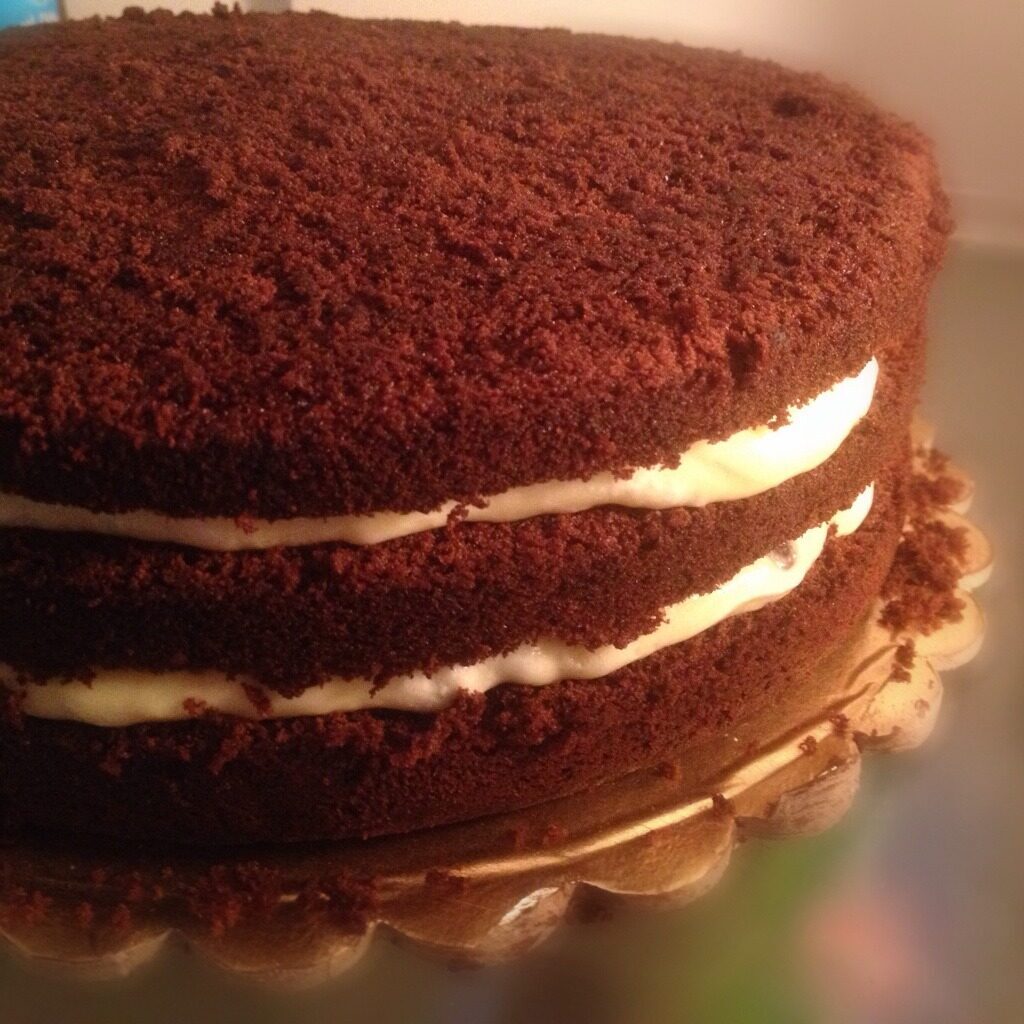 Be my valentine… devil food cake