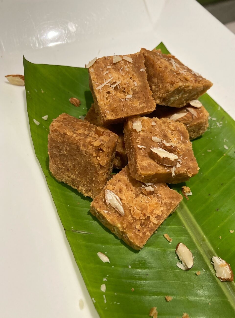 Besan barfi (india)