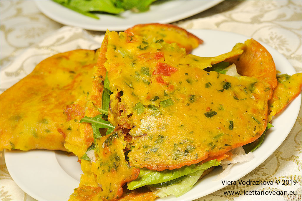 Besan ka cheela – pancake salato indiano senza glutine