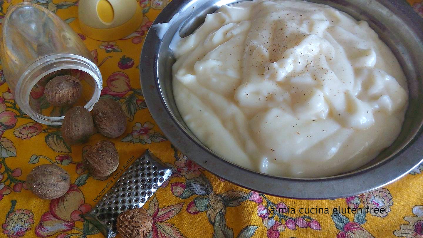 Besciamella senza glutine
