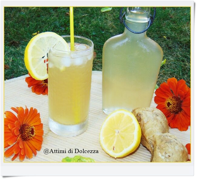 Bevanda allo zenzero e limone