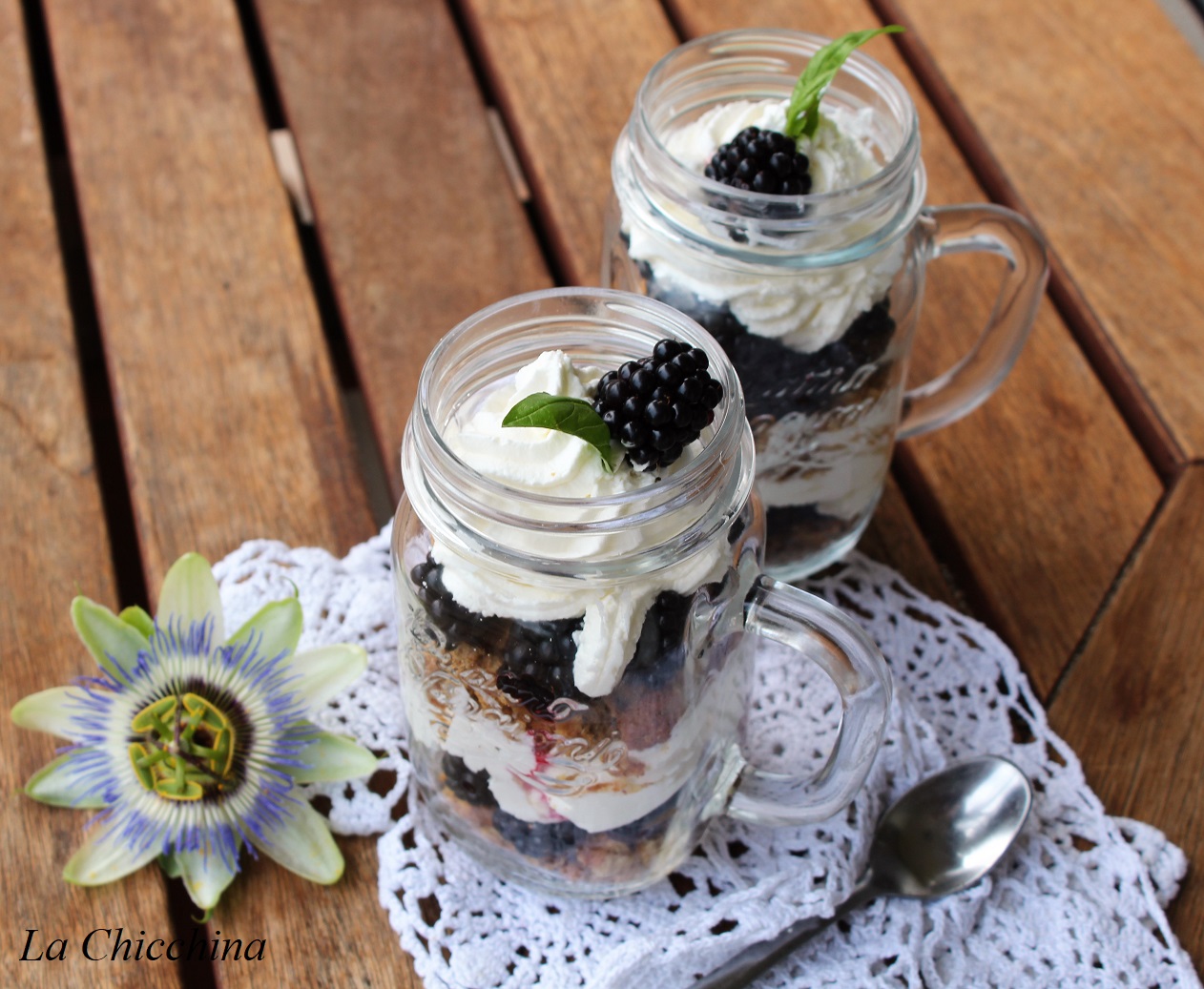 Bicchieri per una colazione d’estate